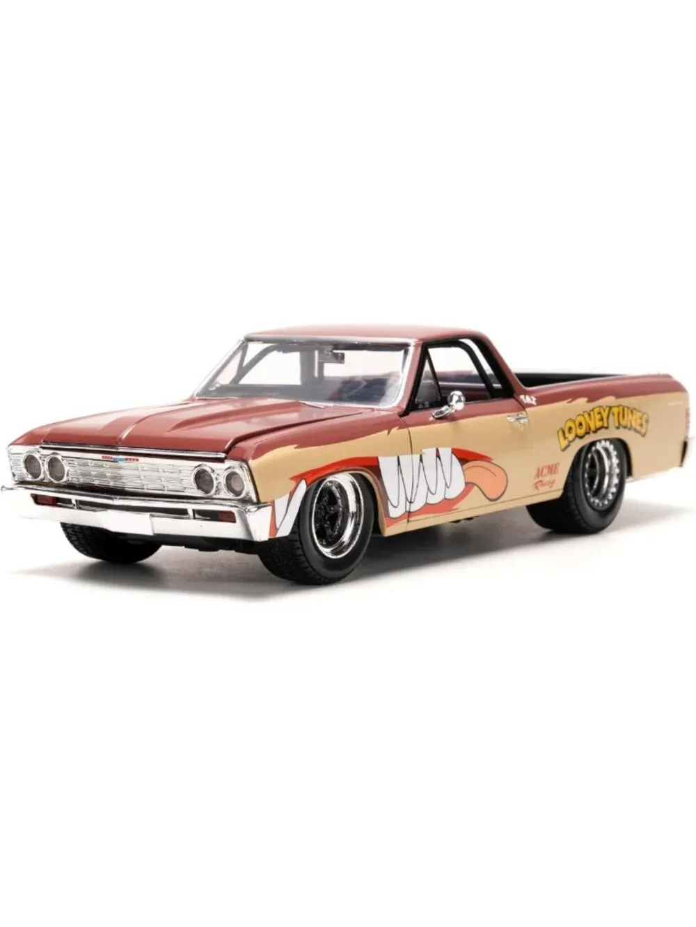 1967 Chevy El Camino Die-Cast Car with Tasmanian Devil Figure - Fun Collectible